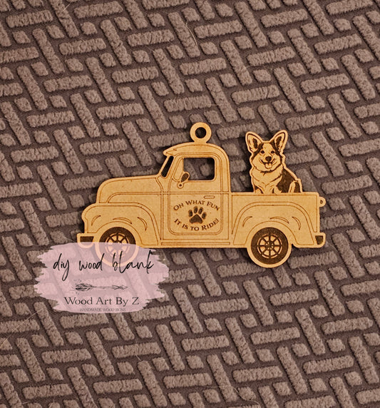 Dog Breed Truck Ornament