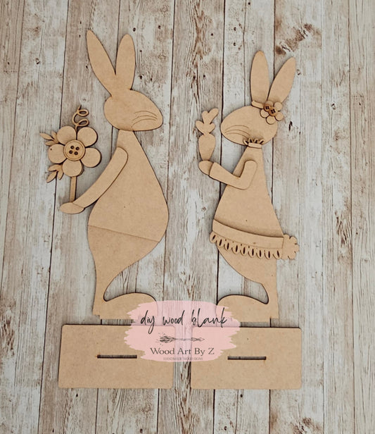 DIY Bunny Couple