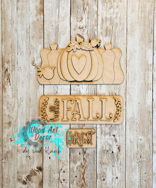 DIY Fall Pumpkin Farmhouse Truck Add-On