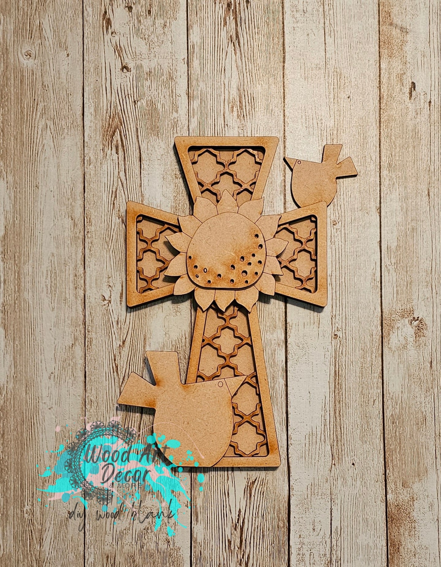 DIY Fall Cross