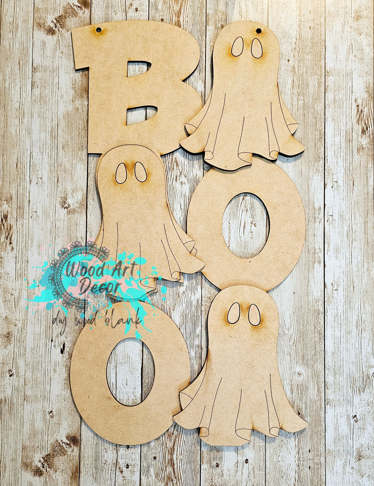 DIY Boo Door Hanger