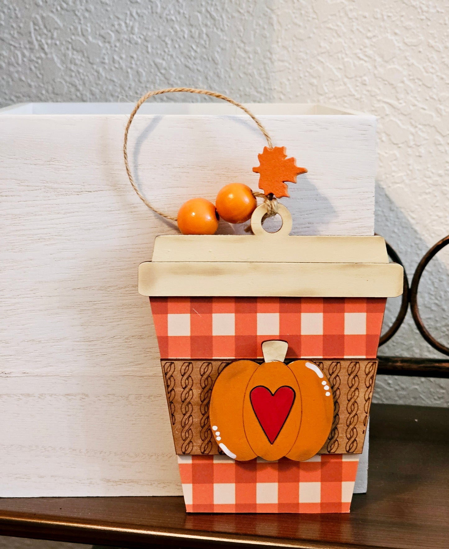 DIY Pumpkin Spice Ornament