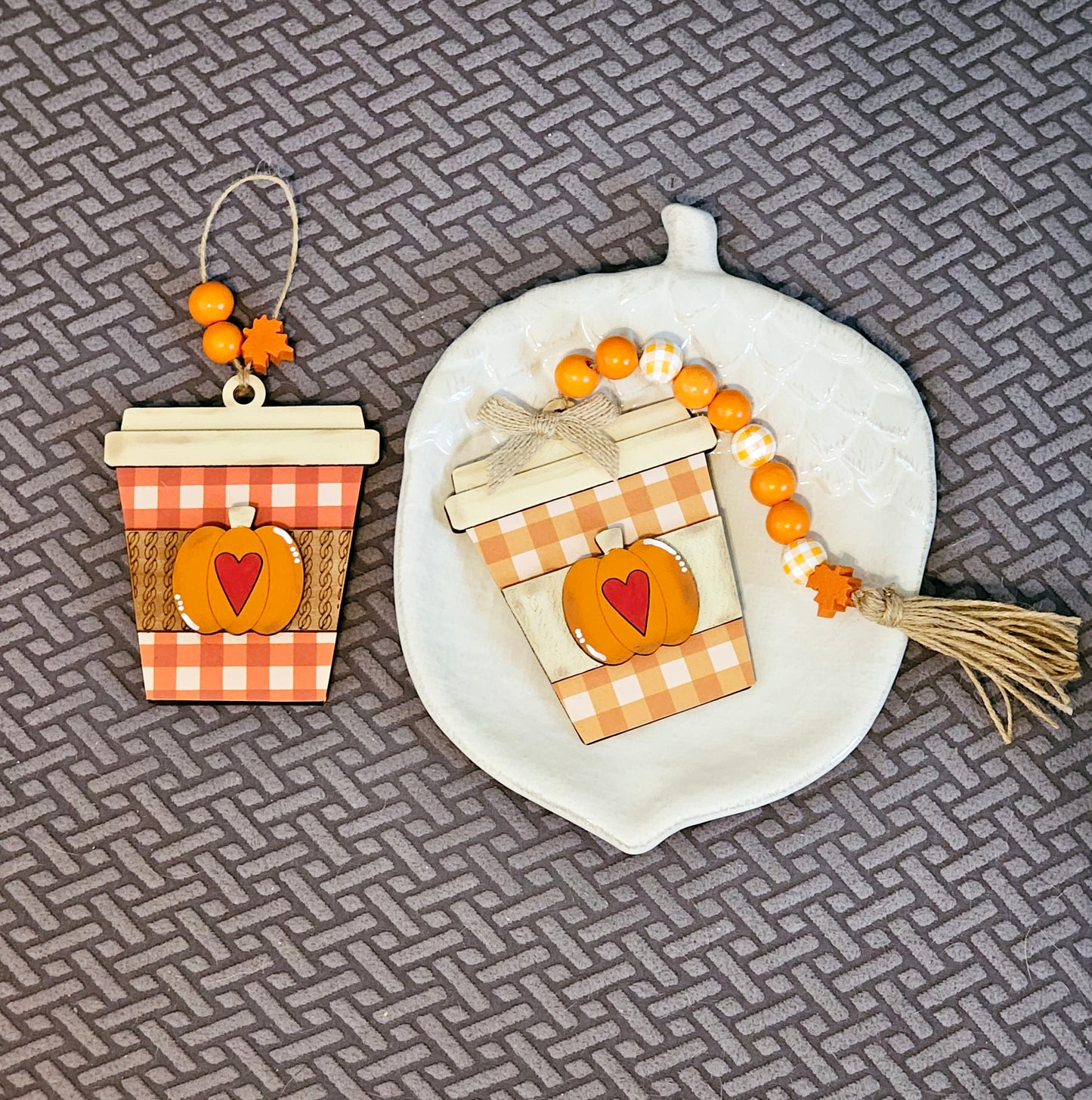 DIY Pumpkin Spice Ornament