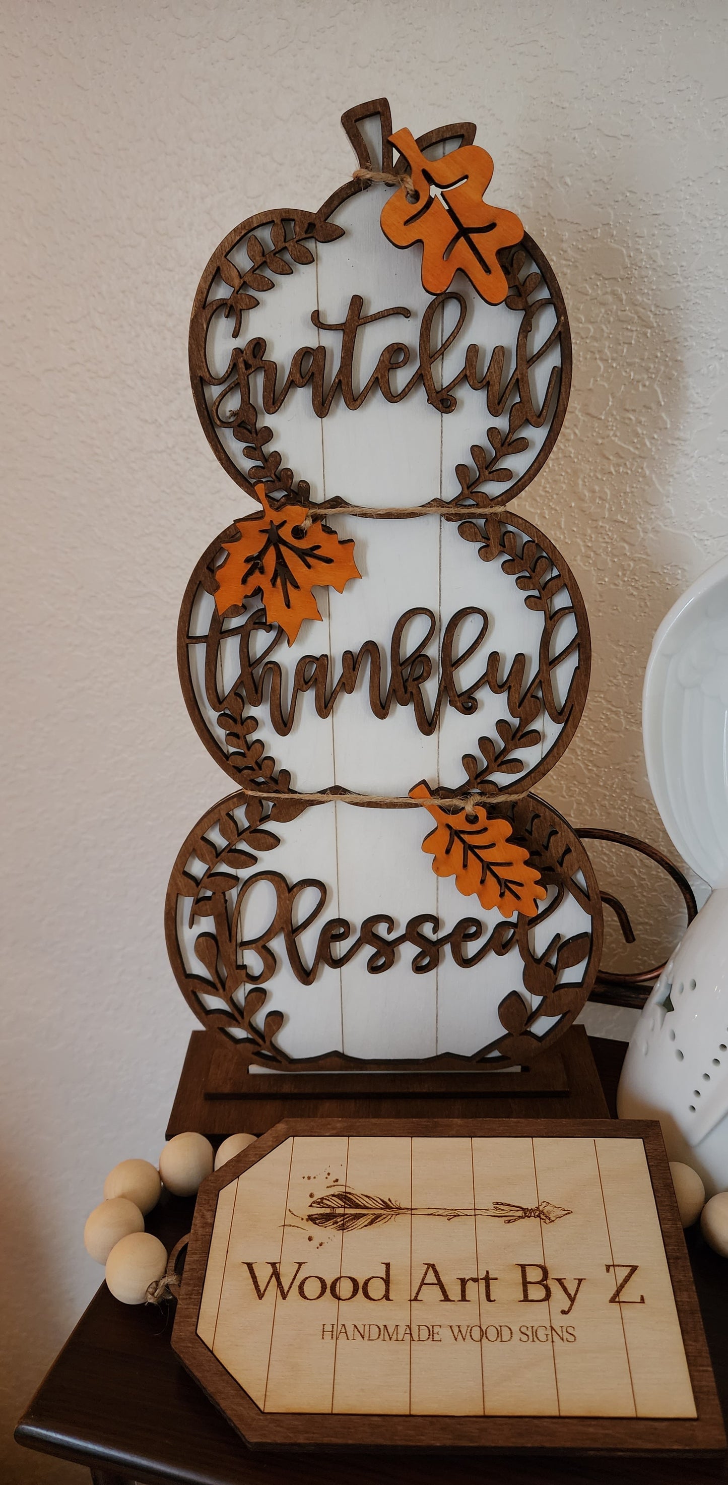 DIY Fall Pumpkin Stack