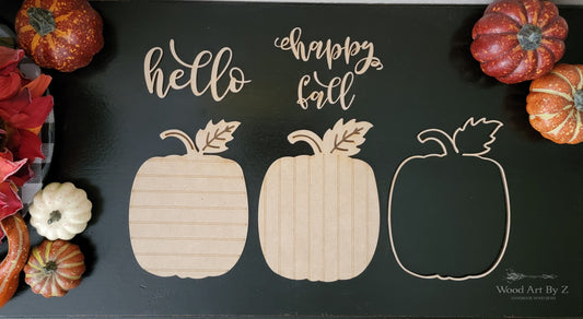 Small Shiplap Pumpkin DIY Kit