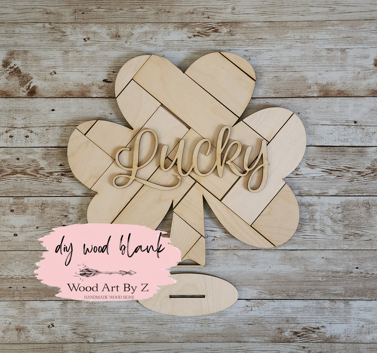 DIY Pallet Shamrock