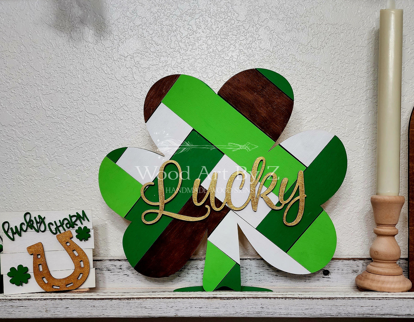 DIY Pallet Shamrock